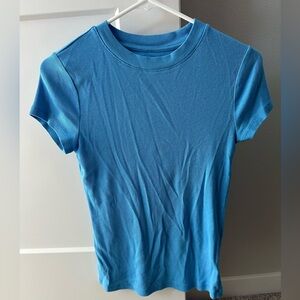 a new day Women's Blue Short Sleeve Tee
